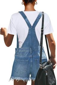 img 2 attached to 👩 Vetinee Womens Classic Adjustable Overall: Versatile Jumpsuits, Rompers & Overalls for Women