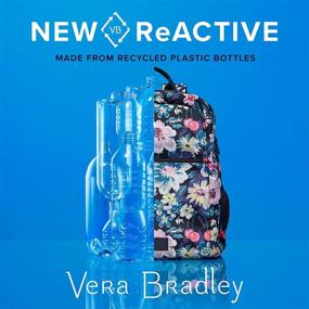 img 1 attached to 🐾 Convenient Vera Bradley Recycled Lighten Up Pet Waste Bag Dispenser with Leash Clip - A Stylish Solution for On-the-Go Pet Owners