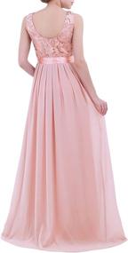 img 3 attached to YiZYiF Backless Wedding Bridesmaid Evening Women's Clothing at Dresses