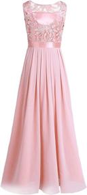 img 1 attached to YiZYiF Backless Wedding Bridesmaid Evening Women's Clothing at Dresses