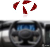 sunbreath compatible steering decoration sticker interior accessories best in steering wheels & accessories логотип