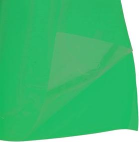 img 1 attached to 12X7In / 30X180Cm Глянцевая виниловая пленка Оттеночная накладка Xenon HID Оттеночная пленка Универсальная для фар Противотуманные фары Лампы (зеленый)