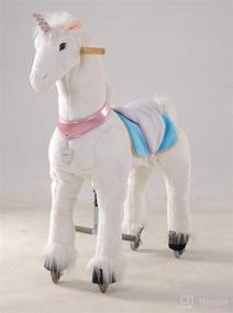 img 2 attached to UFREE Mechanical Rocking Children Unicorn Baby & Toddler Toys