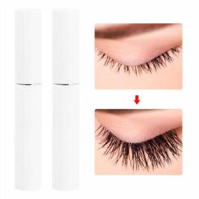 img 3 attached to 10-Pack Empty Mascara Tube And Wand Set For DIY Eyelash Cream: 10Ml White Bottle Container