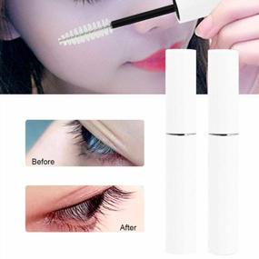 img 1 attached to 10-Pack Empty Mascara Tube And Wand Set For DIY Eyelash Cream: 10Ml White Bottle Container