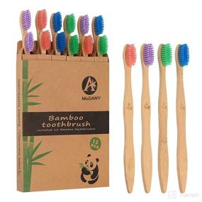 img 4 attached to Toothbrushes Biodegradable Reusable Eco Friendly Multi Color