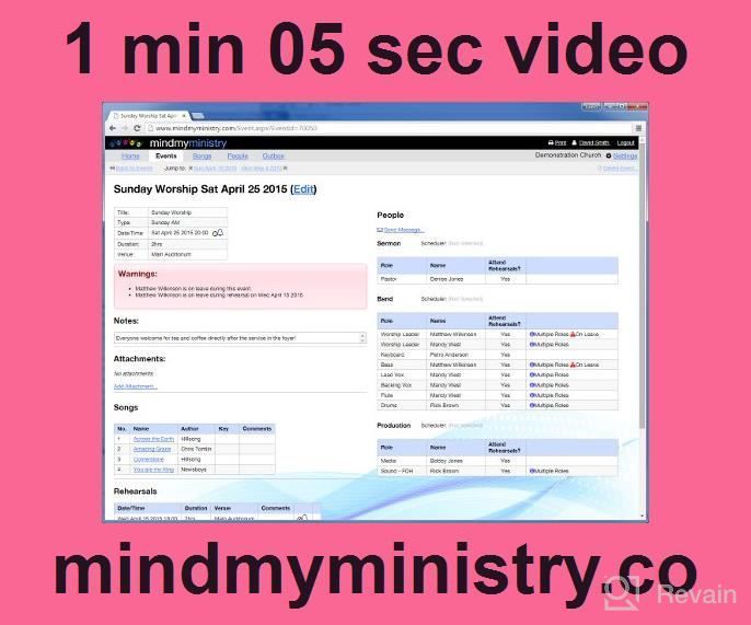 img 1 attached to MindMyMinistry review by Josh Parson