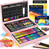 Caliart Drawing Supplies, Art Set Sketching Kit with 100 Sheets 3-Color  Sketch Book, Graphite Colored Charcoal Watercolor & Metallic Pencils, Gifts