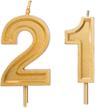 birthday candles number topper decorations party supplies logo
