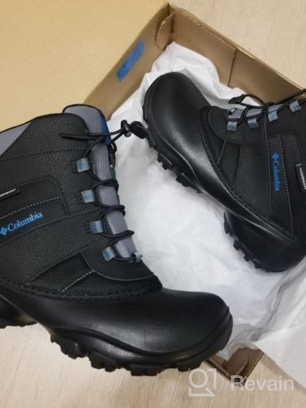 img 1 attached to Stylish and Durable: Columbia Children's Winter Toddler Compass Boys' Shoes for Boots review by Aaron Ethridge