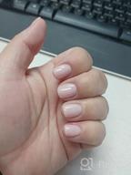 img 1 attached to IBD Building Gel For Hard Nail Extension - Bright White 0.5 Oz review by Erica Hosey