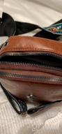 картинка 1 прикреплена к отзыву Women Retro Crossbody Cell Phone Bag, Mini Messenger Shoulder Bag Money Purse Wallet от Christopher Kanter