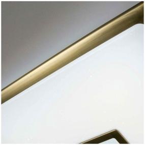 img 3 attached to Ceiling LED chandelier with remote control Citilux Starlight Smart CL703AK53G white bronze