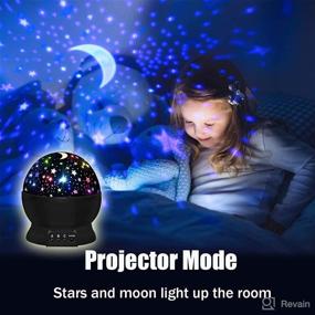 img 1 attached to 🎁 Toys for Boys (1-10 Years) - Star Night Light Projector for Kids (2-12 Years) - Gifts for Girls (3-9 Years) - Christmas & Birthday Sensory Baby Toys (4-8 Years)