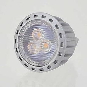 img 3 attached to 24-Pack LEDwholesalers MR11 4W 12V Mini Spot Light Bulb, Warm White 30º Beam Angle