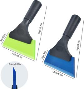 img 1 attached to Wigoo Squeegee Cleaning Vehicle Kit（Blue