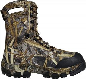 img 2 attached to Stay Comfortable And Dry With R RUNFUN Men'S Waterproof Hunting Boots