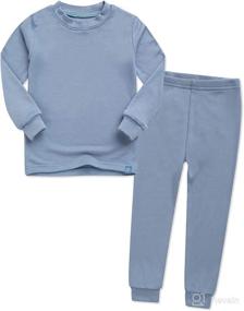 img 4 attached to VAENAIT BABY Sleepwear Pajamas PowderBlue Apparel & Accessories Baby Boys ... Clothing