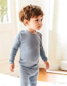 img 2 attached to VAENAIT BABY Sleepwear Pajamas PowderBlue Apparel & Accessories Baby Boys ... Clothing