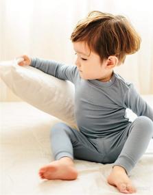 img 1 attached to VAENAIT BABY Sleepwear Pajamas PowderBlue Apparel & Accessories Baby Boys ... Clothing