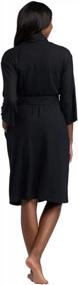 img 3 attached to Women'S Ultra Soft Dream Jersey Robe By Softies - Comfort & Cozy Sleepwear