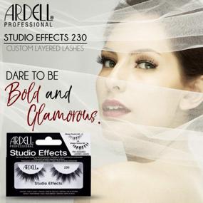 img 2 attached to Get Flawless Lashes With Ardell Studio Effects 230 - 4 Pack Set!