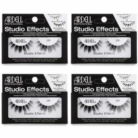 img 4 attached to Get Flawless Lashes With Ardell Studio Effects 230 - 4 Pack Set!