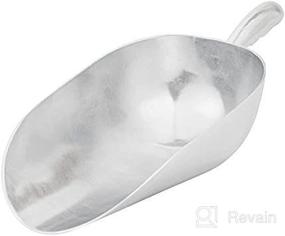 img 3 attached to 🥄 Commercial Grade Aluminum Ice Scoop - 84 Ounce, Dry Bin, Dry Goods, Candy, Spice Scoop by Royal Industries