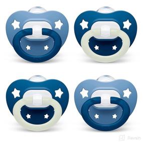 img 4 attached to NUK Orthodontic Pacifiers 6 18 Months Baby Care , Pacifiers, Teethers & Teething Relief