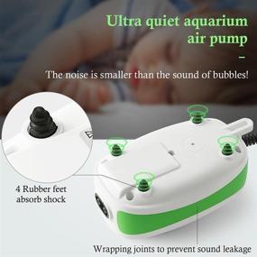 img 1 attached to HITOP Adjustable Aquarium Powerful Hydroponics