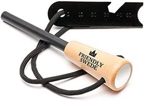 img 2 attached to The Friendly Swede Ferro Rods: The Ultimate Fire Starter Survival Tool For Camping & Hiking!