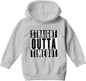 img 3 attached to 👦 HAASE UNLIMITED Straight Outta Timeout Boys' Fashion Hoodies & Sweatshirts - Stylish and Comfortable Clothing for Active Kids