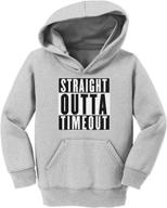 👦 haase unlimited straight outta timeout boys' fashion hoodies & sweatshirts - stylish and comfortable clothing for active kids logo