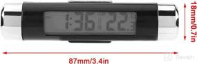 img 3 attached to Multi Functional Electronic Thermometer Backlight Digital