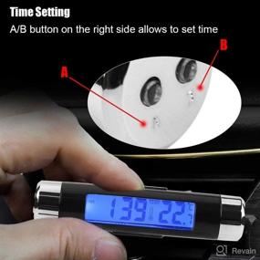 img 2 attached to Multi Functional Electronic Thermometer Backlight Digital