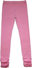 img 2 attached to 👖 Bienzoe Stretch Uniform Antistatic Legging: Comfortable Girls' Clothing for Optimal Style and Performance at Leggings