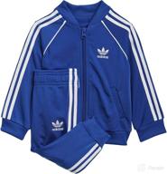 adidas originals unisex baby tracksuit black apparel & accessories baby boys : clothing logo