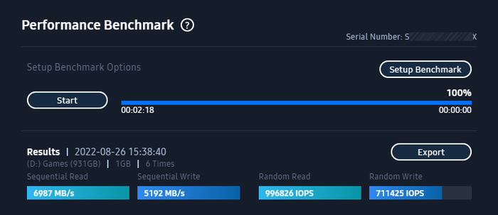 img 1 attached to 🚀 1TB Samsung 980 PRO PCIe NVMe Gen4 Internal M.2 Gaming SSD (MZ-V8P1T0B) review by Stanislaw Gorka ᠌