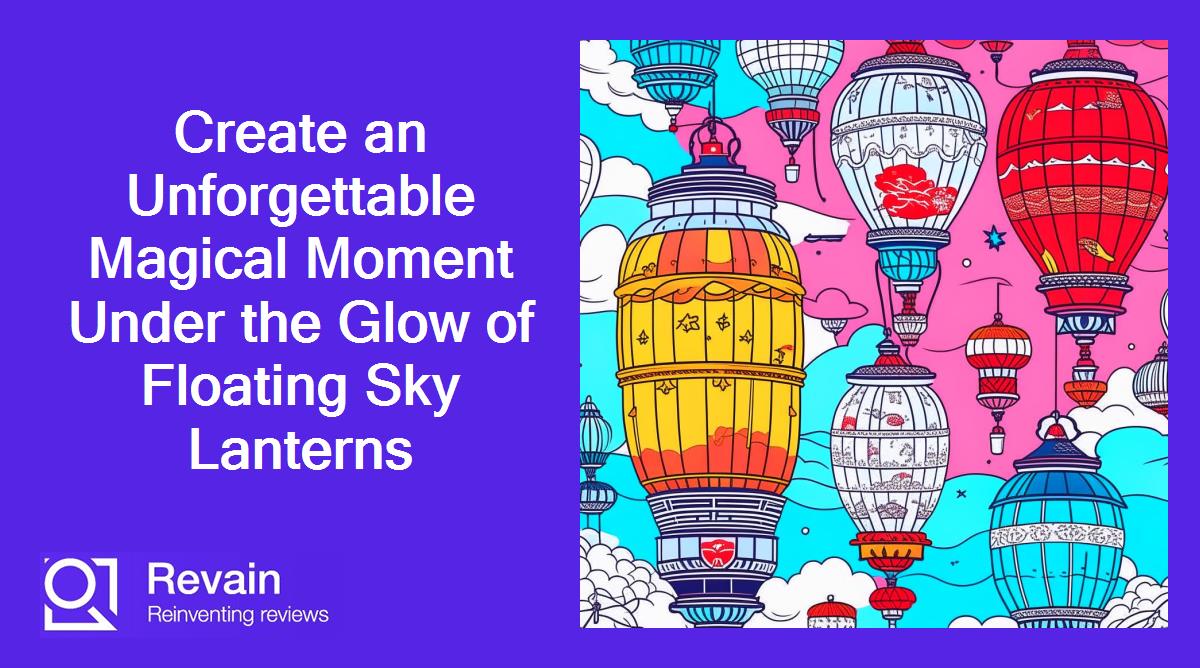 Create an Unforgettable Magical Moment Under the Glow of Floating Sky Lanterns
