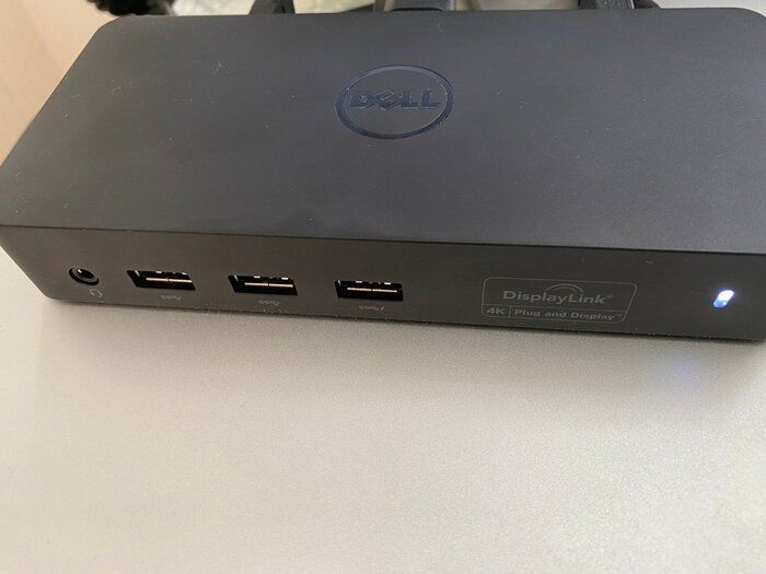 img 1 attached to 🖥️ Dell D3100 Ultra HD/4K Triple Display Docking Station - Enjoy Seamless Connectivity and Stunning Visuals! review by Kiril Georgiev ᠌