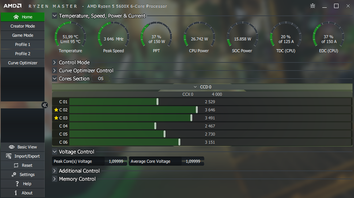 img 2 attached to AMD Ryzen 5 5600X: Unlocked 6-core Processor with Wraith Stealth Cooler for Desktops review by Jnis Gailis ᠌