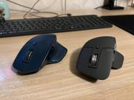img 3 attached to Logitech MX Master 3S: The Ultimate Wireless Performance Mouse with Ultra-fast Scrolling, Ergo Design, 8K DPI, Track on Glass, Quiet Clicks, USB-C, Bluetooth, for Windows, Linux, Chrome - Graphite review by Micha Kochaski ᠌
