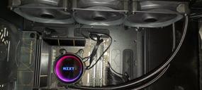 img 10 attached to Water Cooling System for NZXT Kraken X73 CPU, Black/RGB