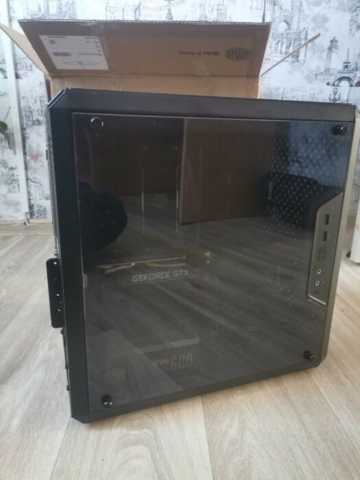 img 3 attached to MasterBox Q300L Micro-ATX Tower with Magnetic Dust Filter, Acrylic Side Panel, Adjustable I/O & Ventilated Airflow, in Black review by Vassil Peev ᠌
