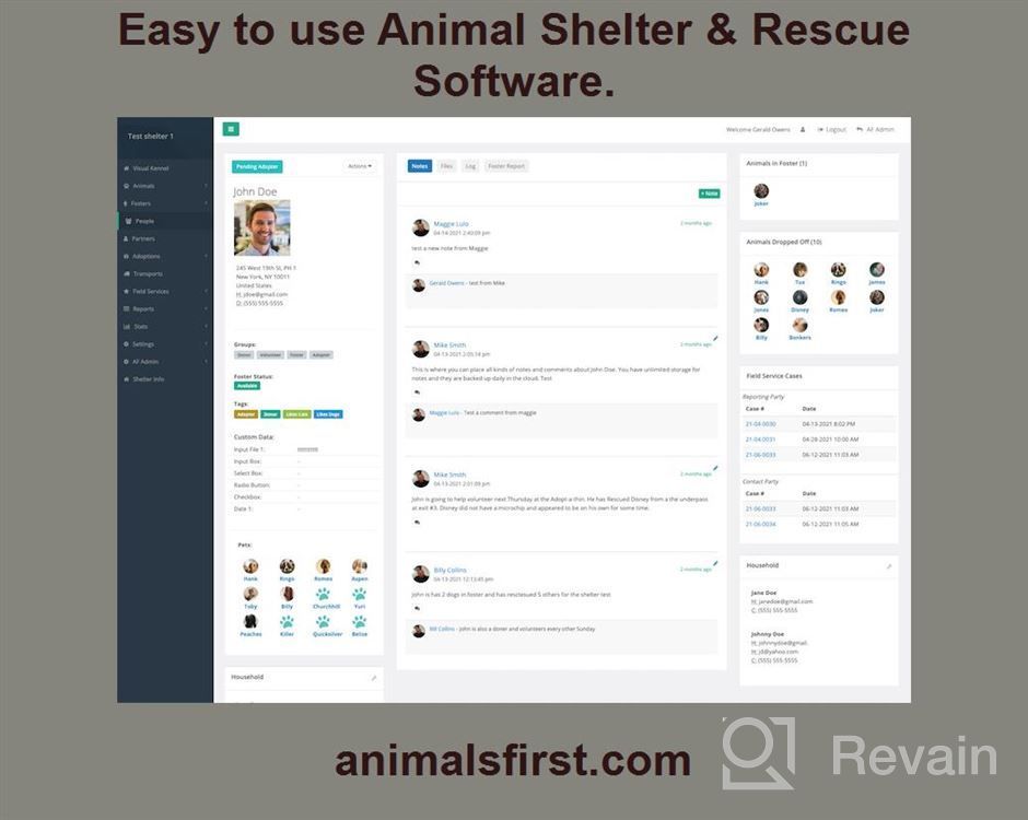 img 1 attached to AnimalsFirst review by Tim Burns