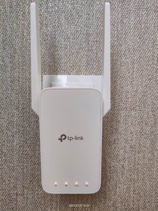 img 1 attached to TP-Link RE315: AC1200 WiFi Extender for 1500 Sq.ft & 25 Devices 📶 | Dual Band 1200Mbps Booster with Antennas | WiFi Repeater | OneMesh Support review by Boyan Borissov ᠌