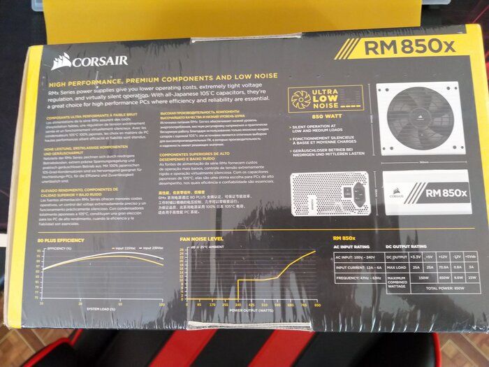 img 2 attached to Corsair RMX Series RM850x 850W 80+ Gold Fully Modular Power Supply (CP-9020180-NA) - Efficient and Reliable Performance for Your PC review by Micha Szymaski ᠌