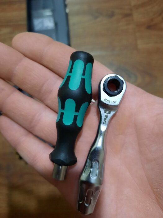 img 1 attached to Efficient Wera 056490 Tool-Check Plus Set: Metric Bit Ratchet & Socket Kit review by Boyan Nedkov Tsonev ᠌