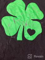 img 1 attached to Women'S St. Patrick'S Day Shamrock Long Sleeve T-Shirt review by Alicia Lynch