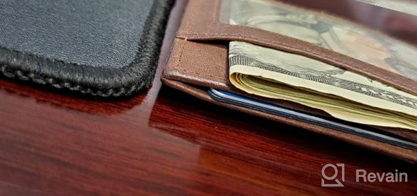 img 1 attached to Garzini Holder: Sleek Leather Men's Wallets, Card Cases & Money Organizers with Compact and Minimalist Design review by Michael Barrett